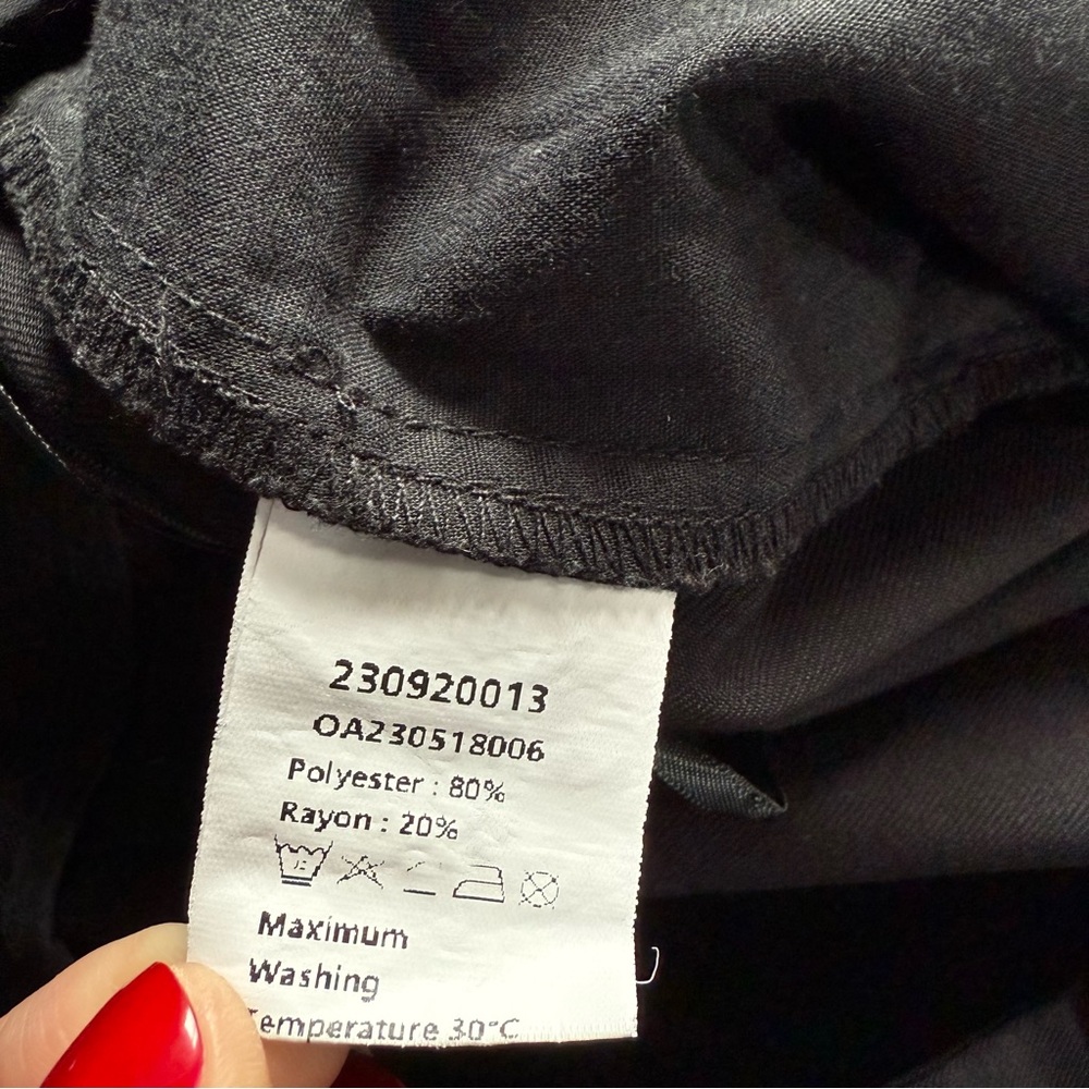 The Commense - Basic Buttoned Maxi Skirt - Black … - image 8